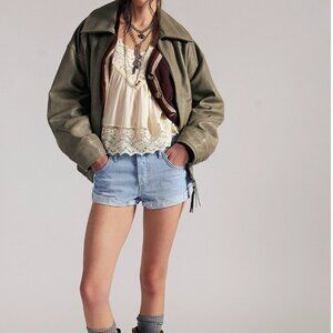 NWT Free People Cali Cuffed Shorties in Mohave